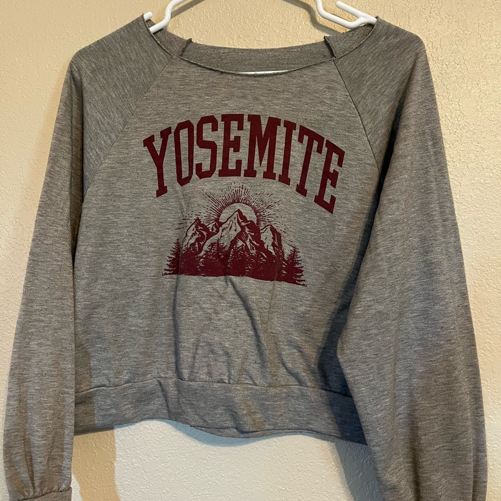 Medium cropped Long Sleeve.